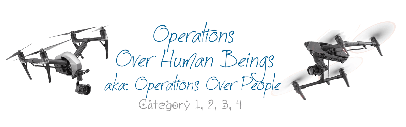 FAA Part 107 Operations Over People